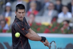 Tenis - Master Series de Madrid- Caja Magica - Final Masculina - Rafael Nadal vs Novak Djokovic - NOVAK DJOKOVIC - Foto: Gonzalez-Cebrian