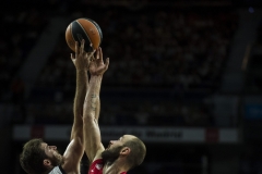 Sports - Basketball - Euroleague - Seasson 2014/2015 - Final Four - Final - Madrid 2015 - Barclaycard Center Madrid - Real Madrid vs Olympicos - RUDY FERNANDEZ - Vassilis SPANOULIS - Photo: Gonzalez-Cebrian
