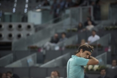 Sports - Tennis - Master Series 1000 - ATP - Open Madrid - Caja Mágica - 1/16 final - Roger Federer vs Nick Kyrgios - Roger FEDERER - Photo: Gonzalez-Cebrian